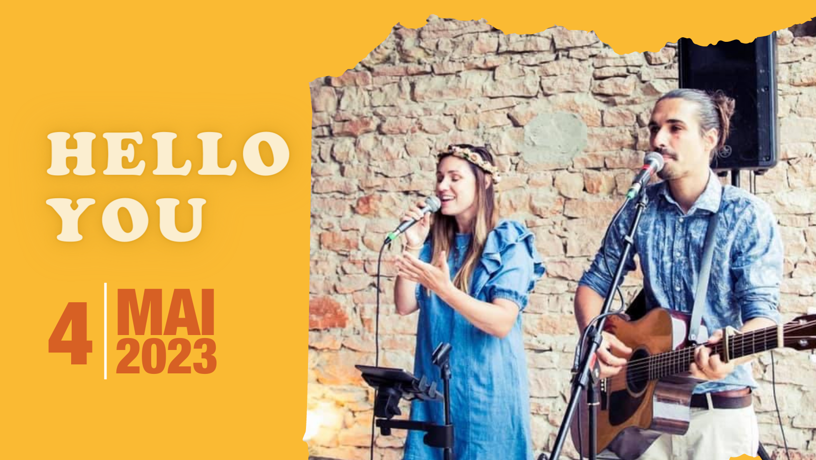 Apéro Concert Hello You à l'Entre Pot ce 4 mai